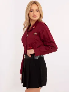 Shirt-DHJ-KS-9230.75P-burgundy