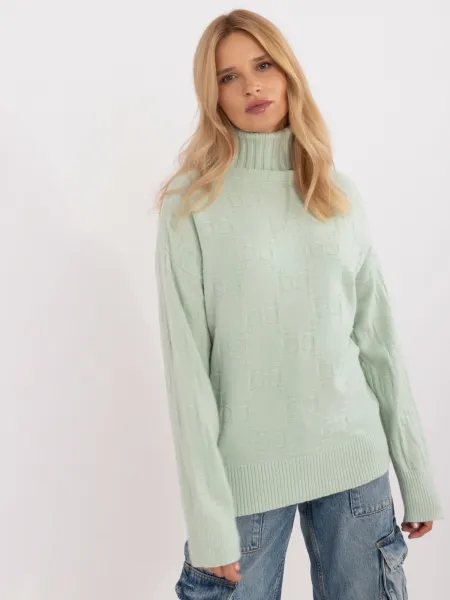 Factory Dámsky oversize rolák UNI – pohodlný hrejivý sveter vo viacerých farbách Farba: Vanilková