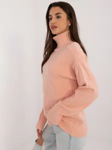 Factory Dámsky oversize rolák UNI – pohodlný hrejivý sveter vo viacerých farbách Farba: Vanilková