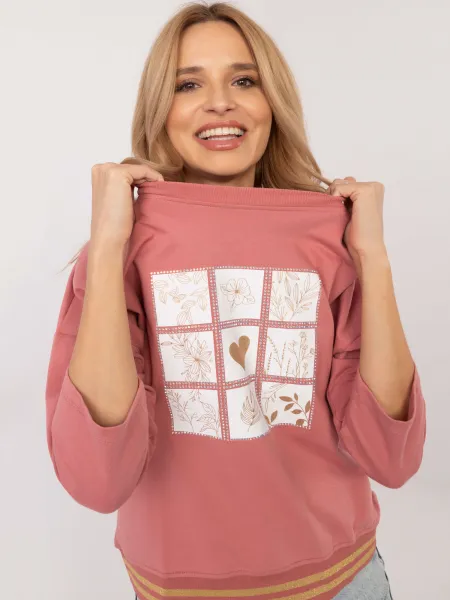 Blouse-CLM-BZ-1268.67-dark pink