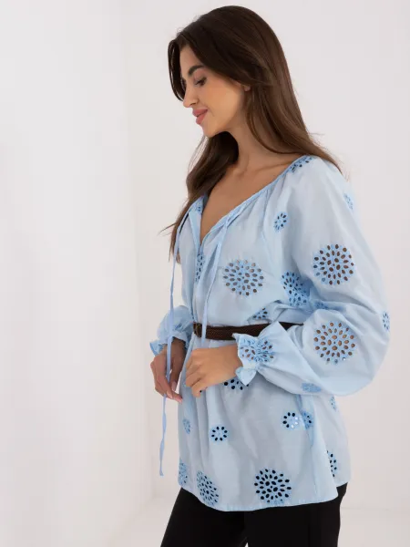 Blouse-LK-BZ-509747.80-light blue