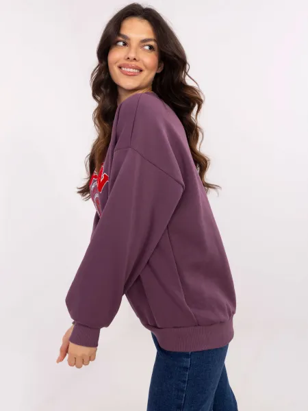 Sweatshirt-EM-BL-617-15.55P-Dark Purple