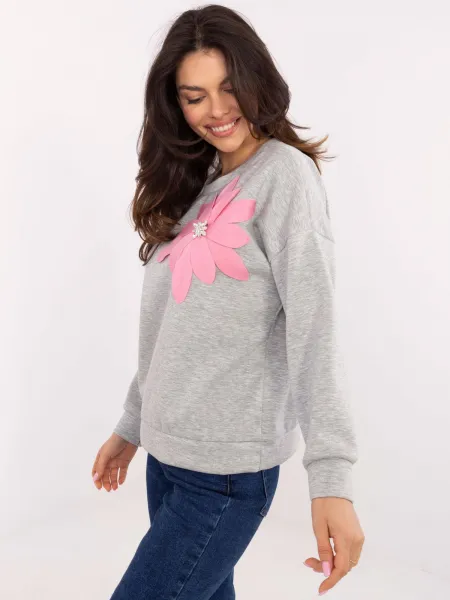 Sweatshirt-MI-BL-M6098.05P-gray