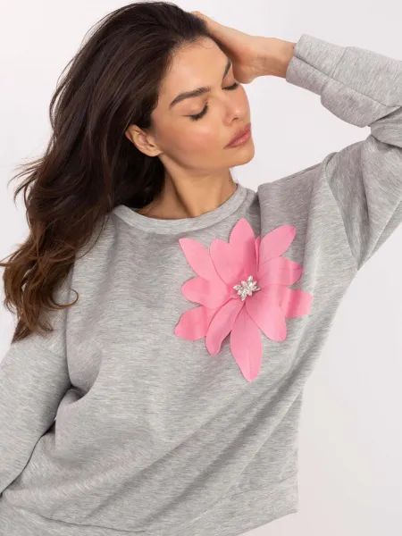 Sweatshirt-MI-BL-M6098.05P-gray