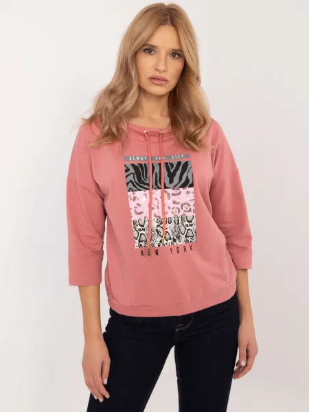 Blouse-CLM-BZ-1270.39P-dark pink