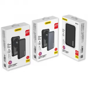 Dudao TGK1 PowerBanka s bezdrôtovou nabíjačkou 15W 10000mAh, modrá (TGK1-Dark blue)