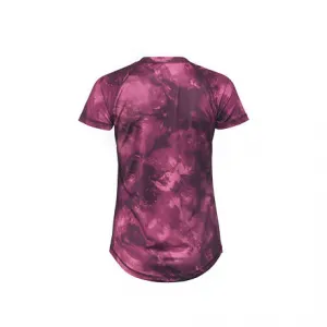 HORSEFEATHERS Dámsky bike dres Deco - blackberry camo PINK velikost XS