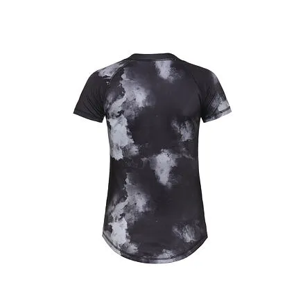 HORSEFEATHERS Dámsky bike dres Deco - grayscale GRAY velikost M