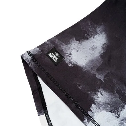 HORSEFEATHERS Dámsky bike dres Deco - grayscale GRAY velikost M