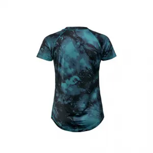 HORSEFEATHERS Dámsky bike dres Deco - petrol camo BLUE velikost M