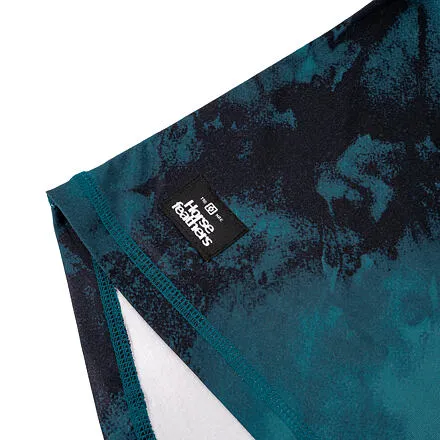 HORSEFEATHERS Dámsky bike dres Deco - petrol camo BLUE velikost M
