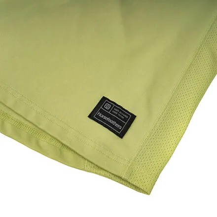 HORSEFEATHERS Detský bike dres Spike - nile/black GREEN velikost M