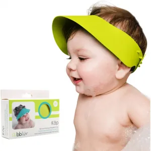 BBLÜV Käp silikónový šilt na umývanie hlavy Lime 1 ks