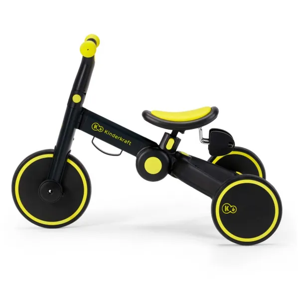 Kinderkraft 4TRIKE červé Volt,KINDERKRAFT Trojkolka 4TRIKE black volt