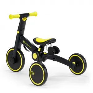 Kinderkraft 4TRIKE červé Volt,KINDERKRAFT Trojkolka 4TRIKE black volt