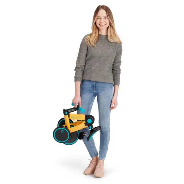 Kinderkraft 4TRIKE červé Volt,KINDERKRAFT Trojkolka 4TRIKE black volt