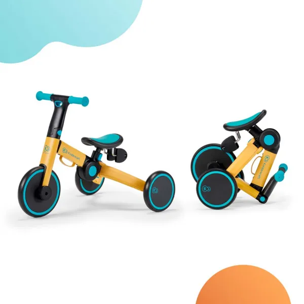 KINDERKRAFT Trojkolka 4TRIKE primrose yellow