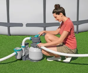 Bestway Piesková filtrácia s časovačom, 8 327 l/h