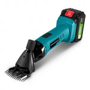 OneVan / OneGreen Elektrické nožnice na ovce akumulátorové 13 zubové strihanie vlny Nožnice na strihanie vlny OneGreen 500W vhodné pre batériu MAKITA 18V. 2 x batérie + nabíjačka Batéria: 2ks batéria