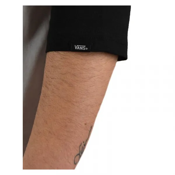 Pánske tričko s krátkym rukávom VANS CLASSIC RAGLAN-WHITE-BLACK