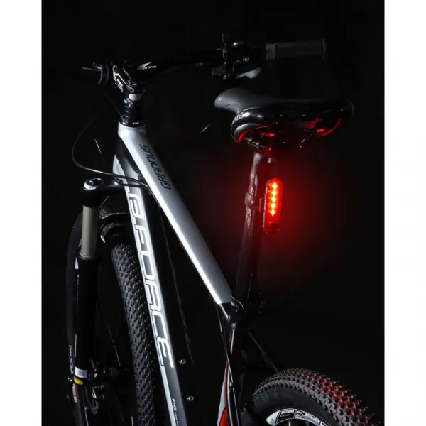 Svetlo na bicykel FORCE DOR USB FRONT REAR