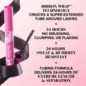 Too Faced Ribbon Wrapped Lash Extreme Lenght Mascara predlžujúca riasenka pre objem a natočenie mihalnic 8 ml