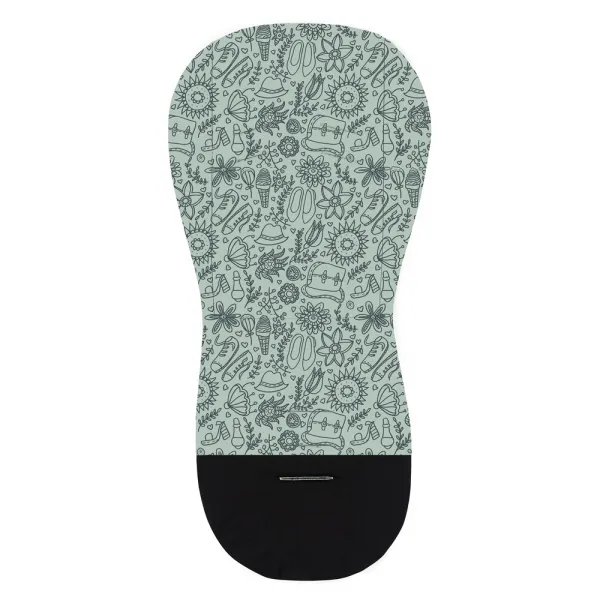 PETITE&MARS Vložka Foamy Green Hipster,PETITE&MARS Vložka do kočíka Foamy Green Hipster