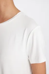 DEFACTO Fit Standard Fit Crew Neck Sportsman Basic Short Sleeve T-Shirt