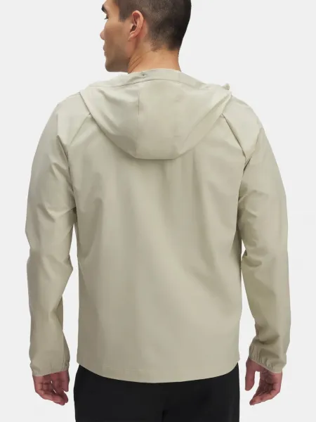 Under Armour UA STRETCH WVN WINDBREAKEREU bunda, hnedá, veľkosť