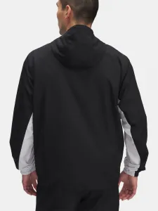 Under Armour RIVAL WOVEN WINDBREAKER Pánska bunda, čierna, veľkosť