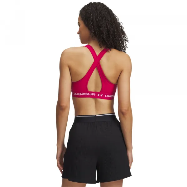 Dámska tréningová športová podprsenka UNDER ARMOUR Crossback Mid Bra-PPL