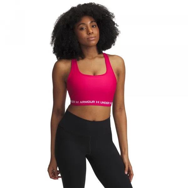 Dámska tréningová športová podprsenka UNDER ARMOUR Crossback Mid Bra-PPL