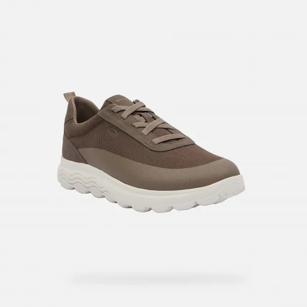 Light Grey Men's Geox Spherica Sneakers - Men's