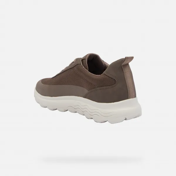 Light Grey Men's Geox Spherica Sneakers - Men's
