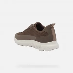 Light Grey Men's Geox Spherica Sneakers - Men's
