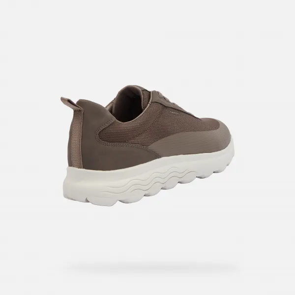 Light Grey Men's Geox Spherica Sneakers - Men's