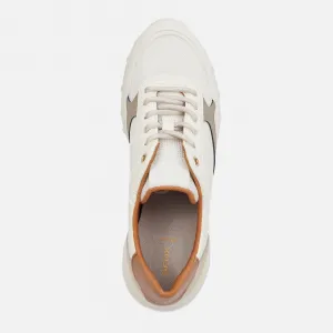White women's sneakers Geox Alleniee - Women's