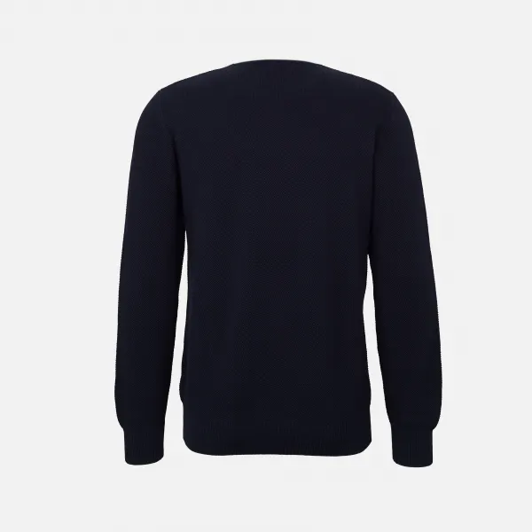 Dark blue men's sweater Geox Knit - Men
