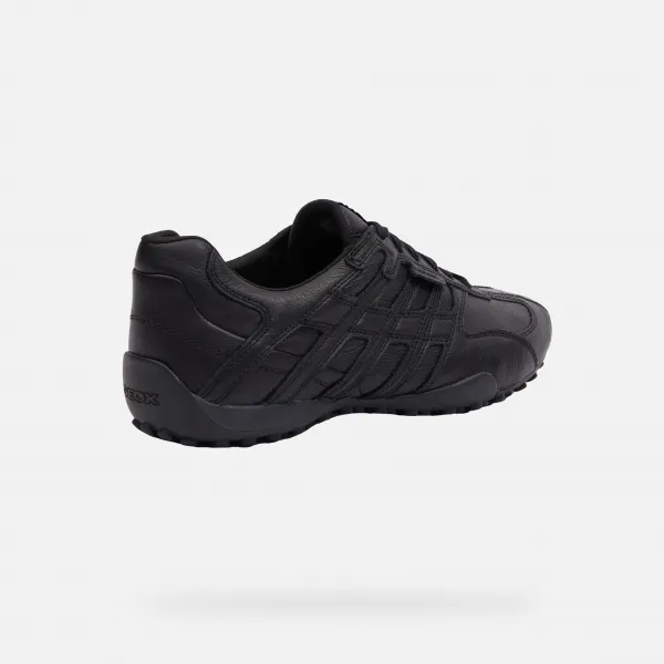 Black men's sneakers Geox Snake Original - Men's