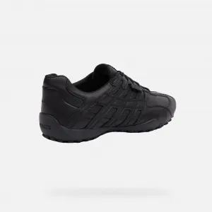 Black men's sneakers Geox Snake Original - Men's
