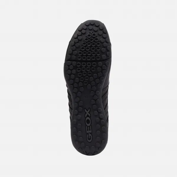 Black men's sneakers Geox Snake Original - Men's