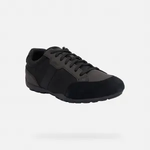 Black men's sneakers Geox Ravex - Men's