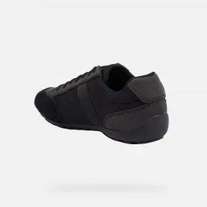 Black men's sneakers Geox Ravex - Men's