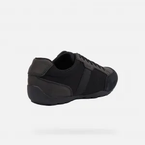 Black men's sneakers Geox Ravex - Men's