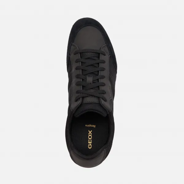 Black men's sneakers Geox Ravex - Men's