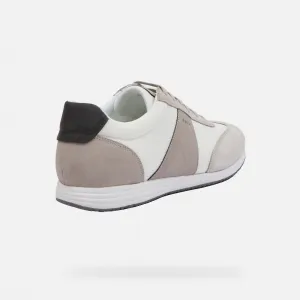 White men's sneakers Geox Arthien - Men's