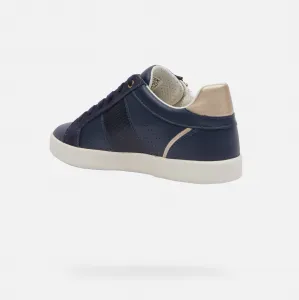 Dark blue women's sneakers Geox Blomiee - Women's