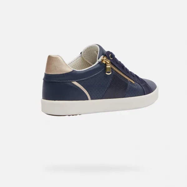 Dark blue women's sneakers Geox Blomiee - Women's