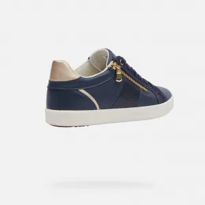 Dark blue women's sneakers Geox Blomiee - Women's