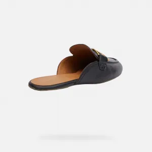 Black women's moccasins Geox Palmaria - Women's